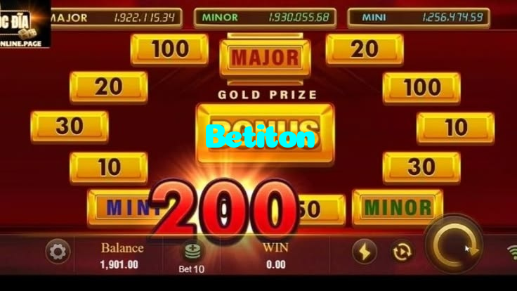 Betiton casino presented on mobile device in Pakistan with slots and live games